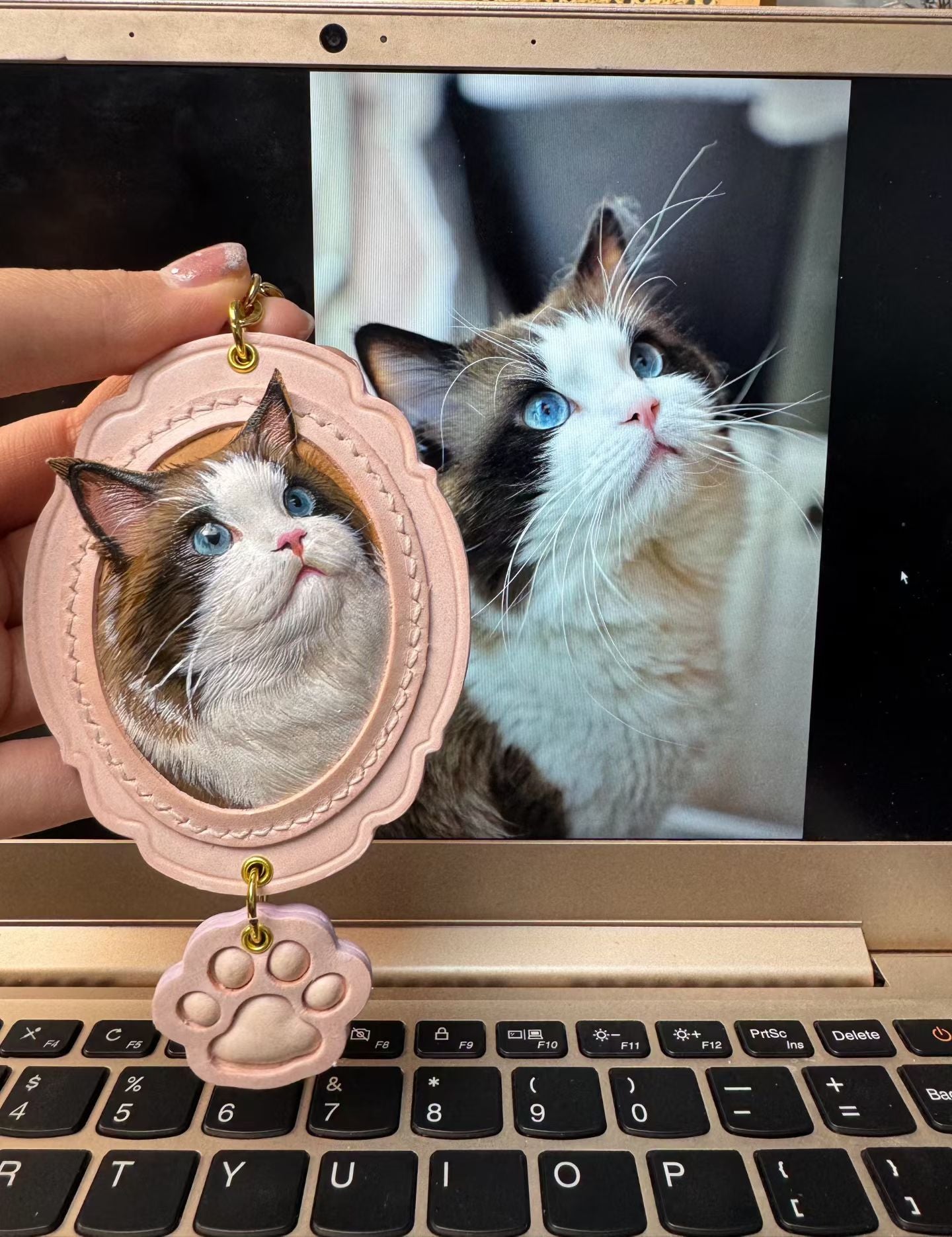 Embossed Leather Portrait