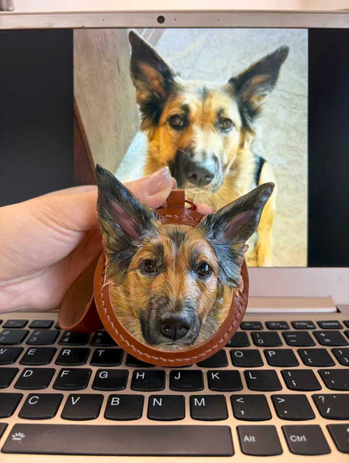 Embossed Leather Portrait