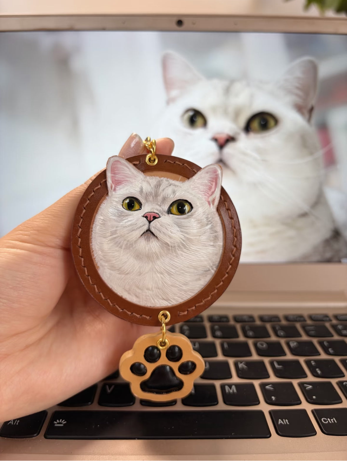 Embossed Leather Portrait