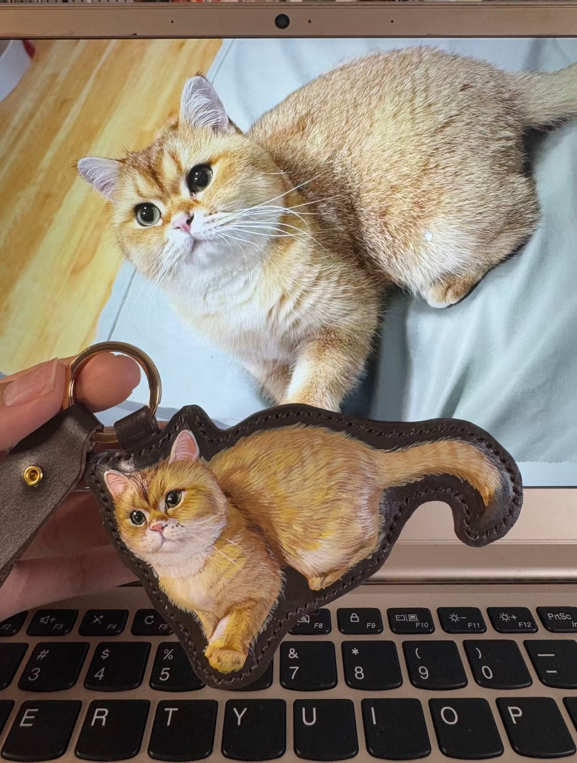 Embossed Leather Portrait